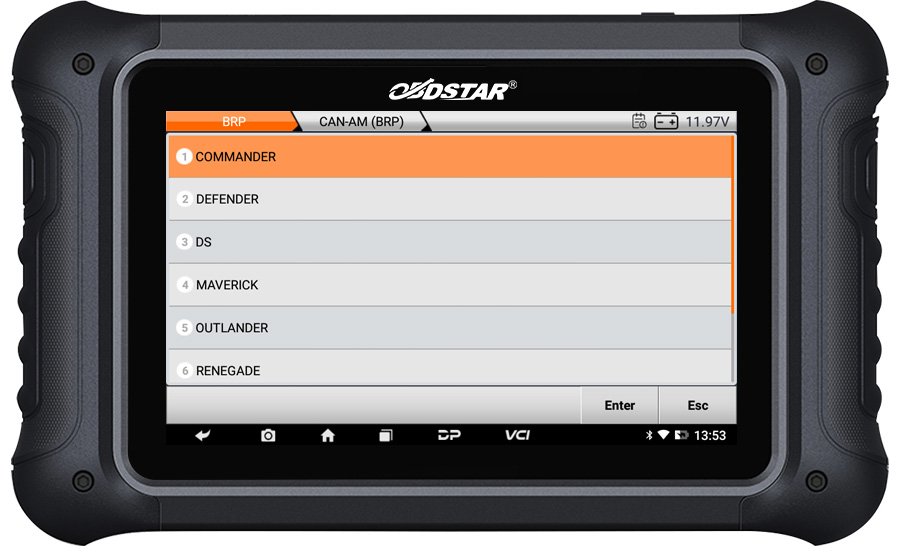 OBDSTAR MK70 Interface Display-5