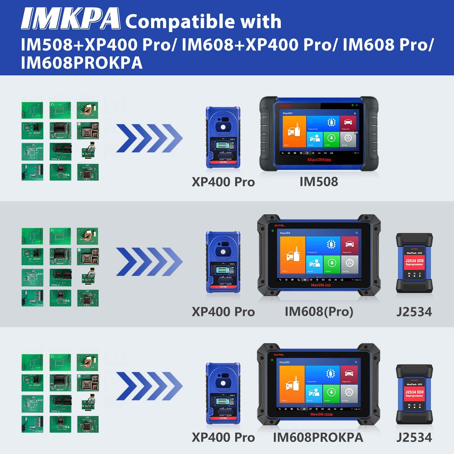 Autel IMKPA Compatible with XP400 Pro, IM608 pro, IM508 pro