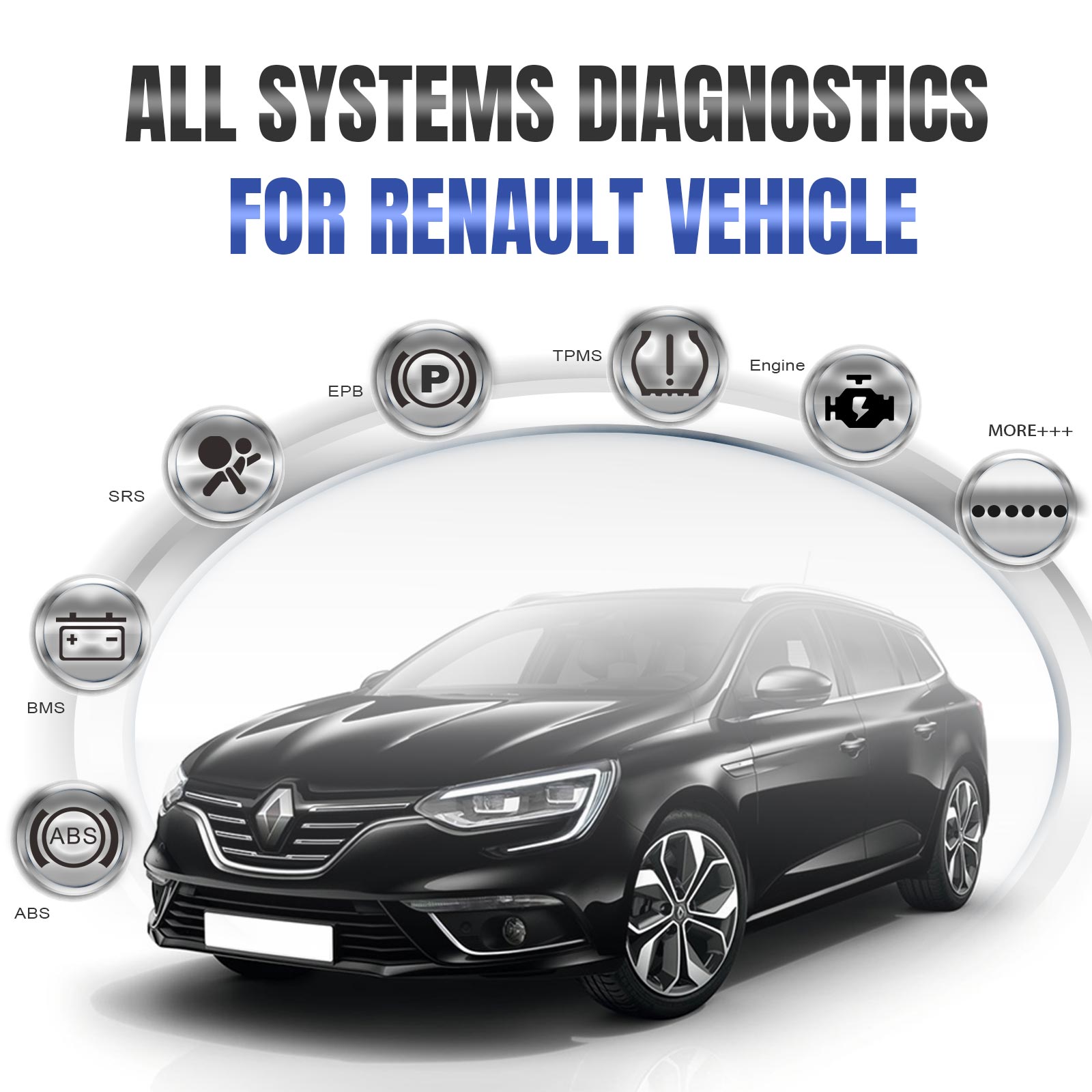 For Renault Can Clip V212 Diagnostic Interface with Normal Chip