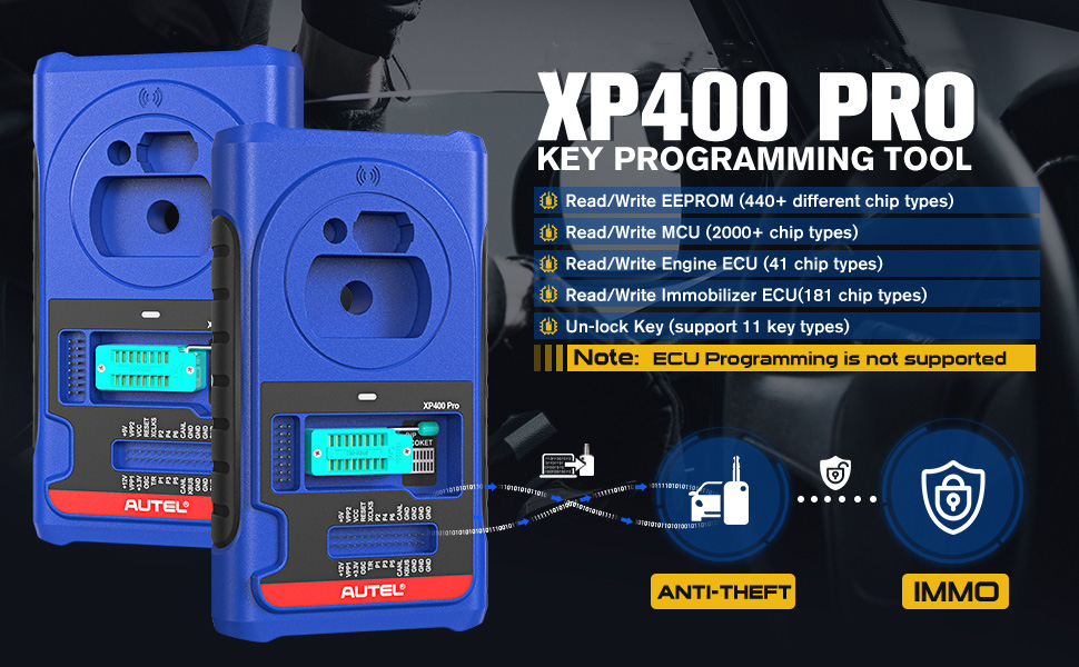 autel xp400 pro key programming tool