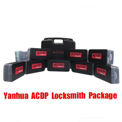 Yanhua Mini ACDP Locksmith Package Include ACDP Master and Module 1, 2, 3, 7, 9, 10, 12, 20, 24 with Free B48/ N20/ N55/ B38 Board & RFA Chip