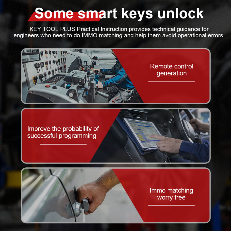 GODIAG Key Tool Plus Practical Instruction for Locksmith, Vehicle Maintenance Engineer-3