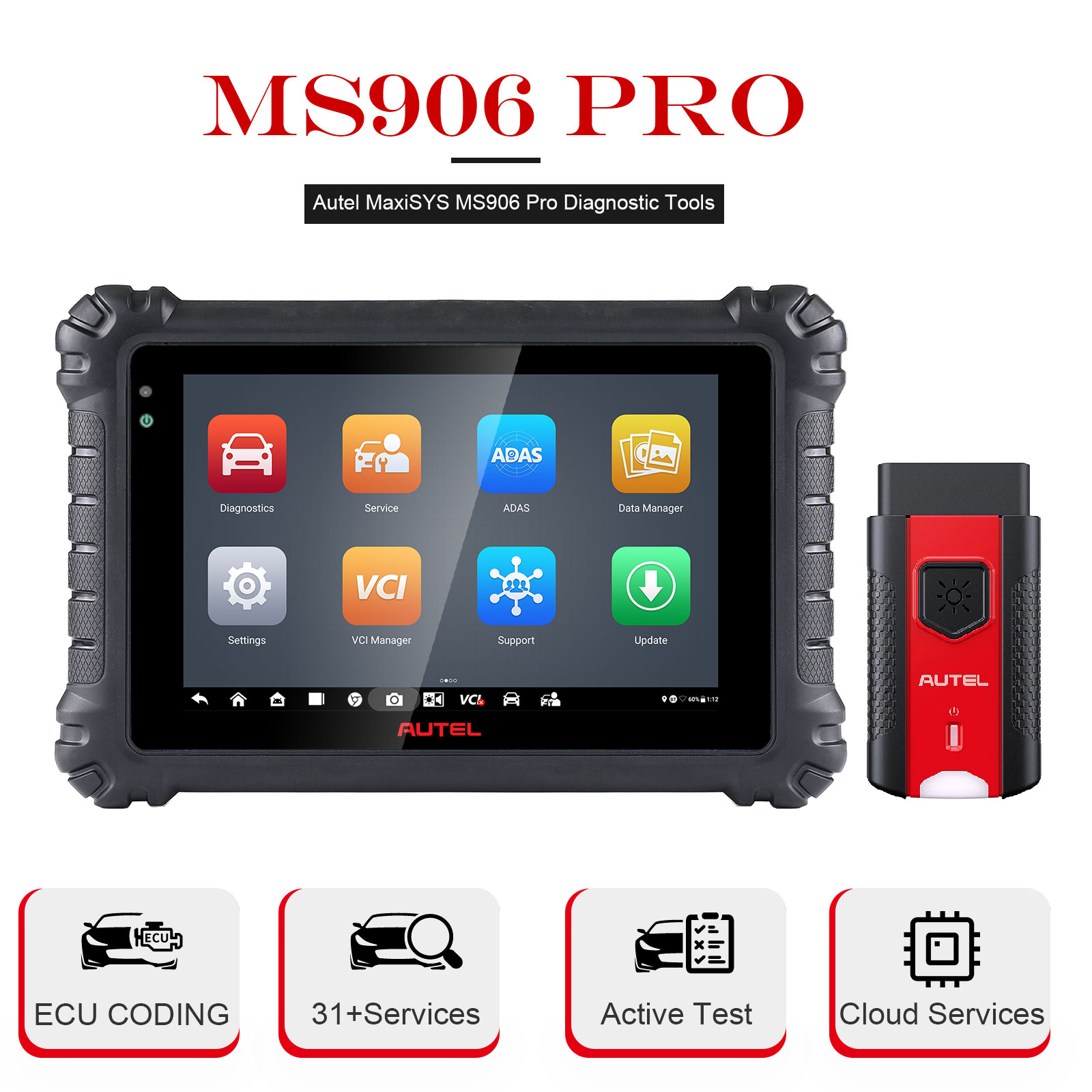 Autel MaxiSYS MS906 Pro Maxisys Tablet Diagnostic Scanner