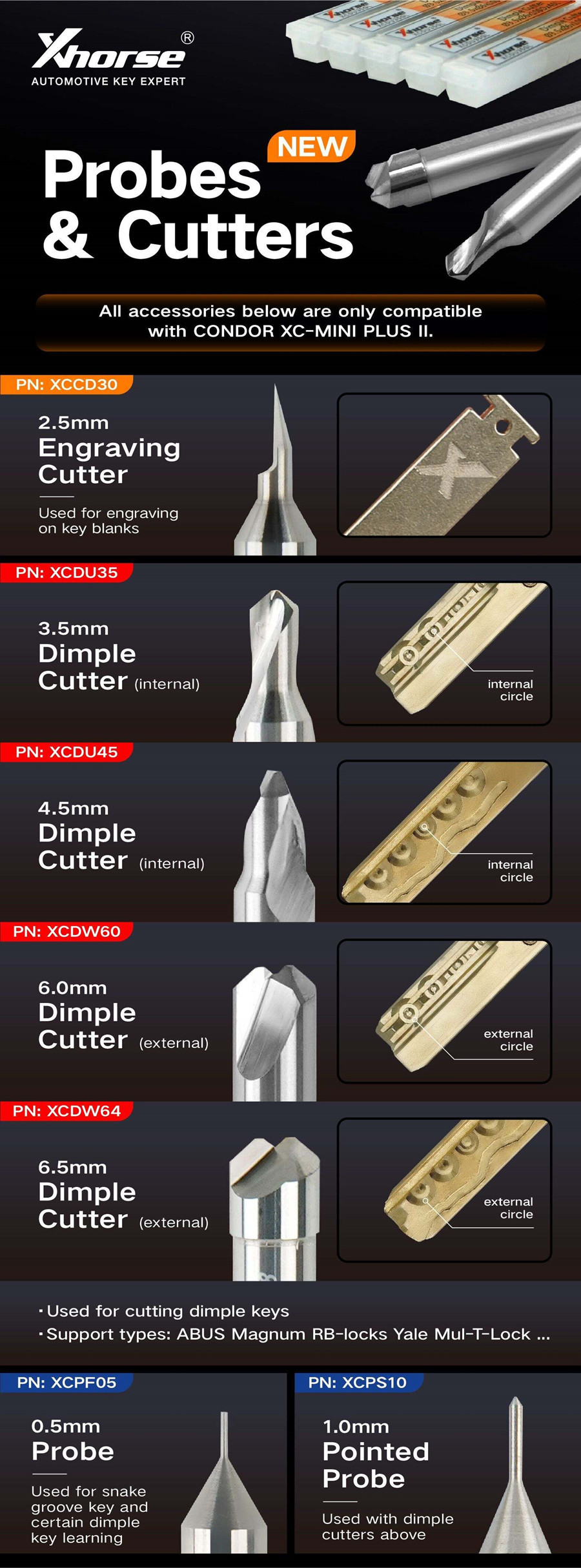 Xhorse Probles & Cutters