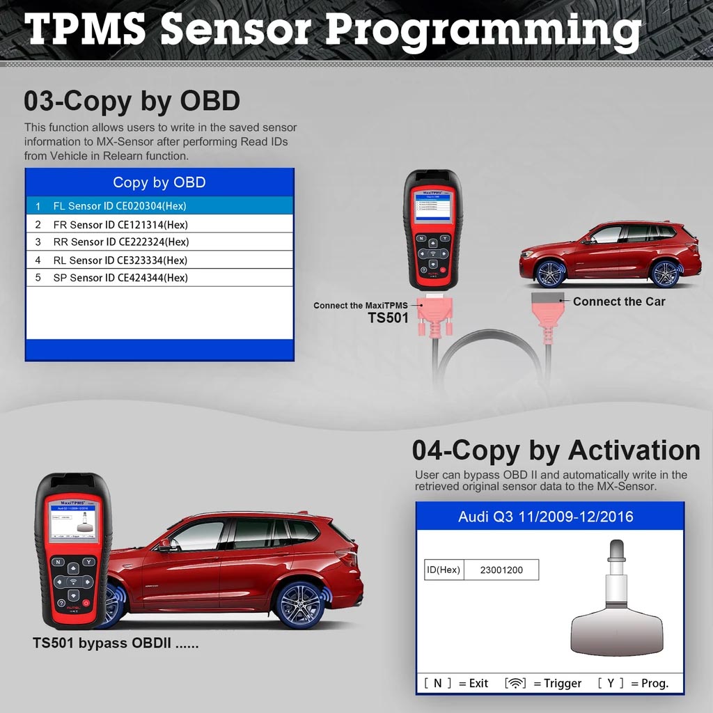 Autel MaxiTPMS TS501 TPMS Diagnostic and Service Tool-6