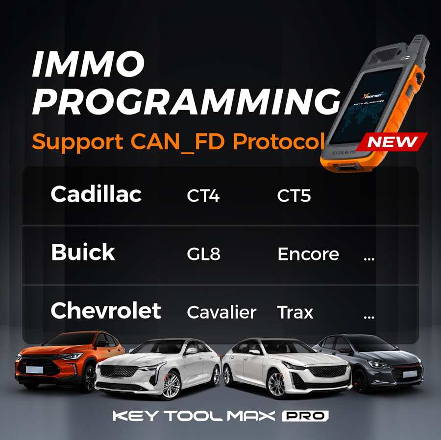 Xhorse VVDI Key Tool Max Pro support CAN FD