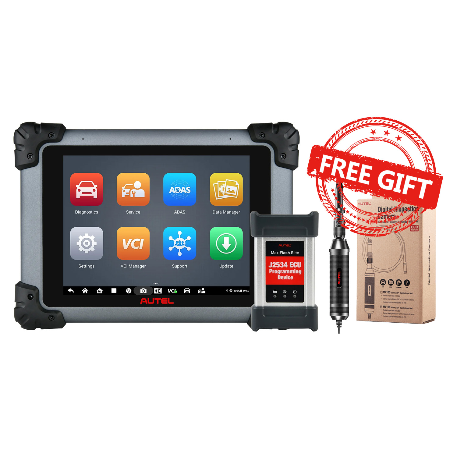 Autel MaxiSYS MS908S PRO (Incl. $260 Valued Adapter Kit ＆ MV108) 2023  Newest Car Diagnostic Scan Tool, J2534 ECU Programming Coding Adaption,  Update 通販