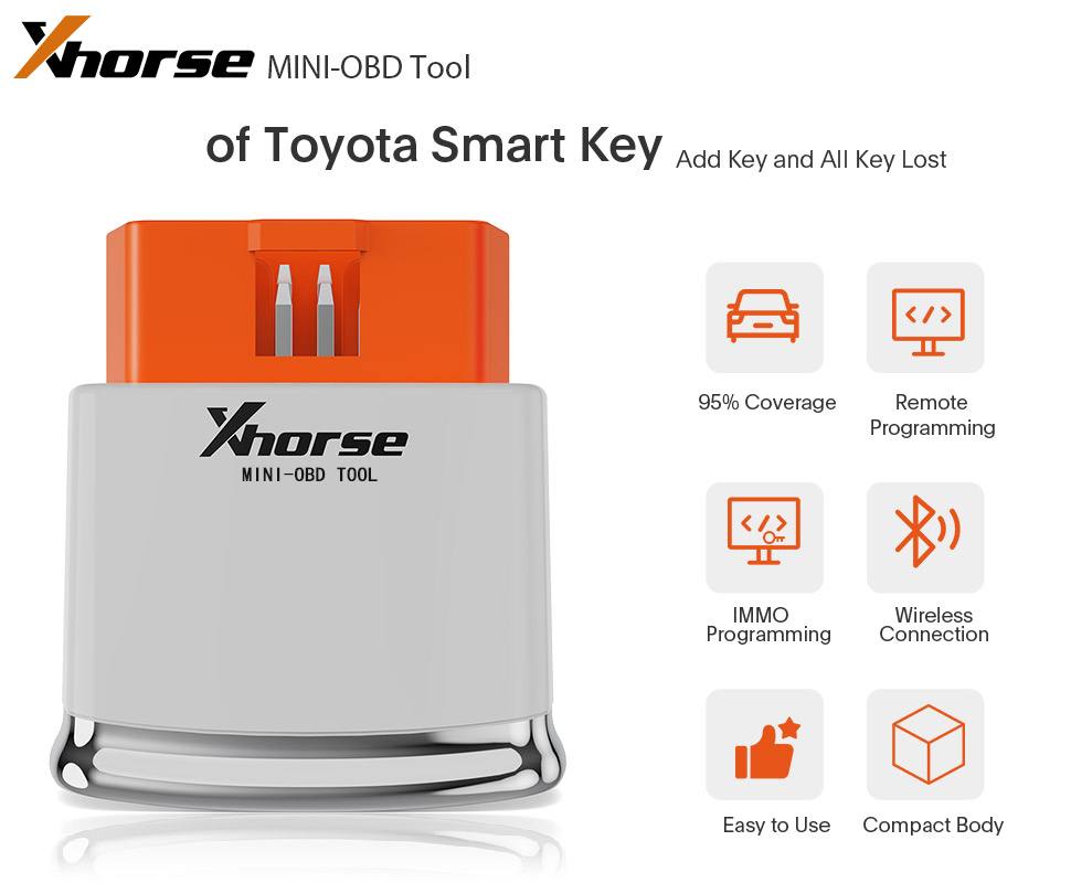 Xhorse MINI OBD Tool Features