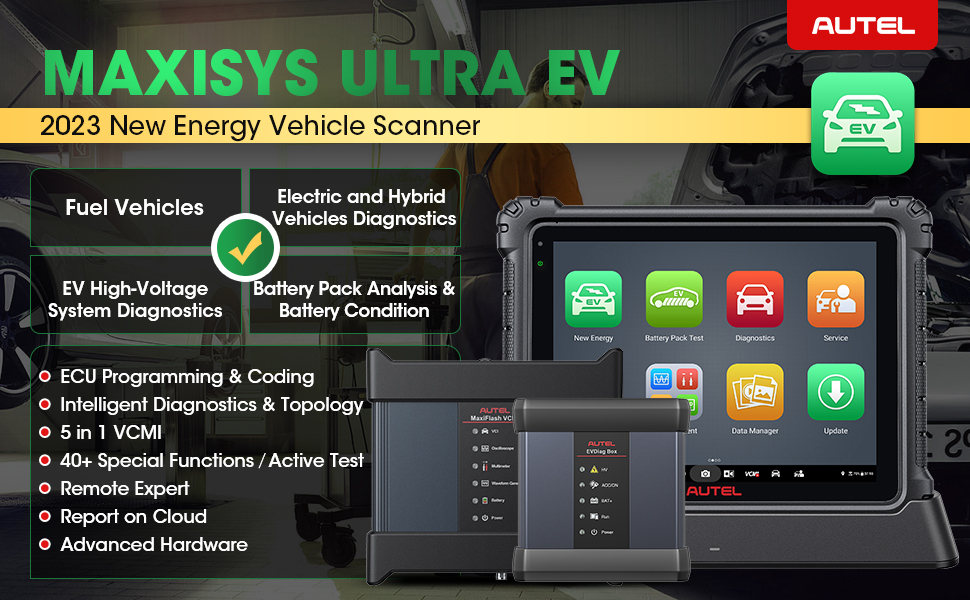 Autel Maxisys Ultra Intelligent Automotive Full Systems Diagnostics Tool