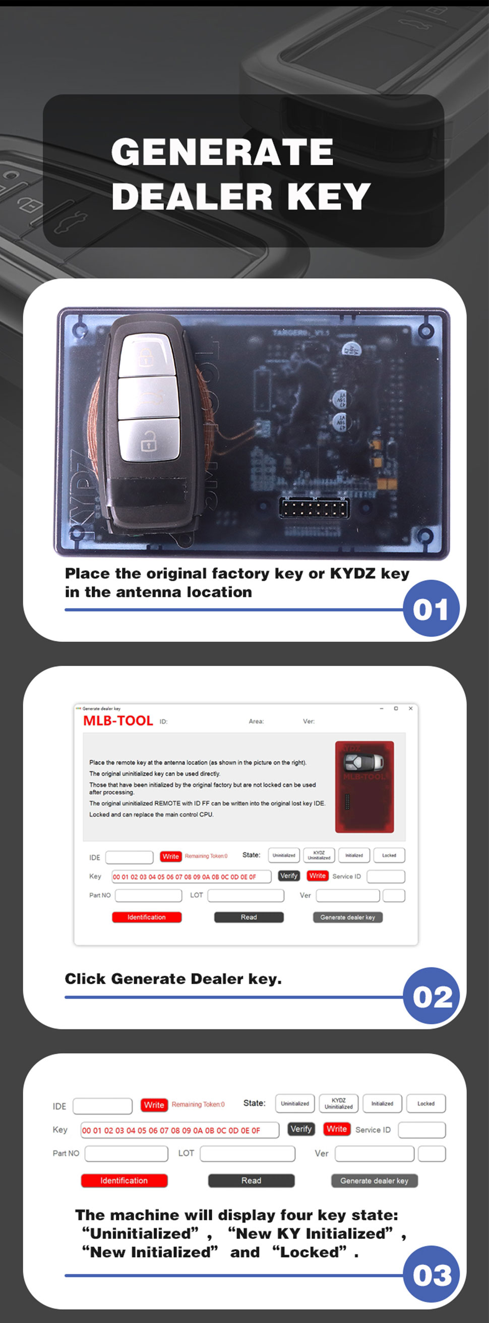 KYDZ MLB-Tool Key Programmer-6