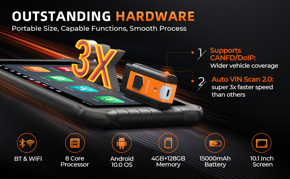 otofix d1 pro scanner outstanding hardware