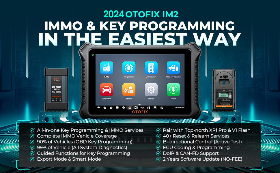 OTOFIX IM2 Advanced IMMO Key Programmer & Diagnostic Scanner