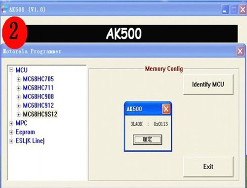 AK500 key programmer user manual