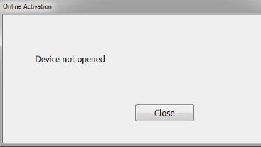JLR SDD 2 V146 Error Device Not Opened