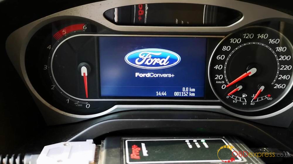 Iprog+  Ford Mondeo odometer correction