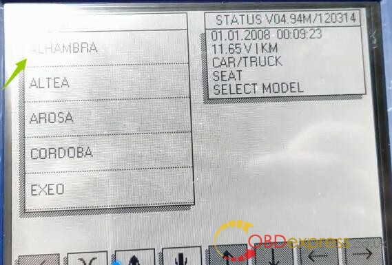 Digiprig 3 V4.94 Odometer Correction On SEAT Via OBD 4