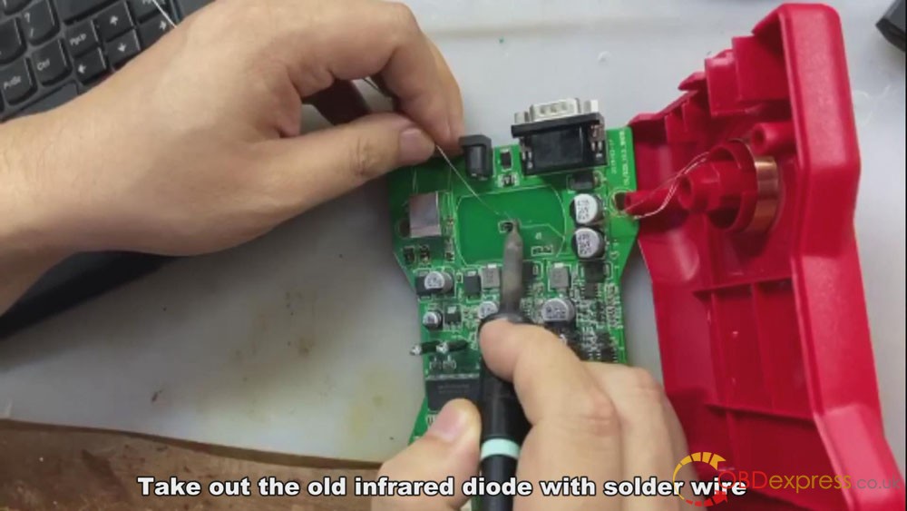 How to replace CG MB Infrared Diode 3