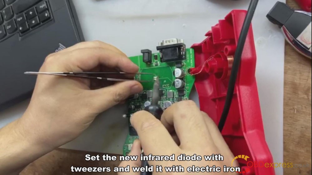 How to replace CG MB Infrared Diode 5
