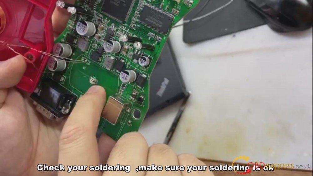 How to replace CG MB Infrared Diode 6