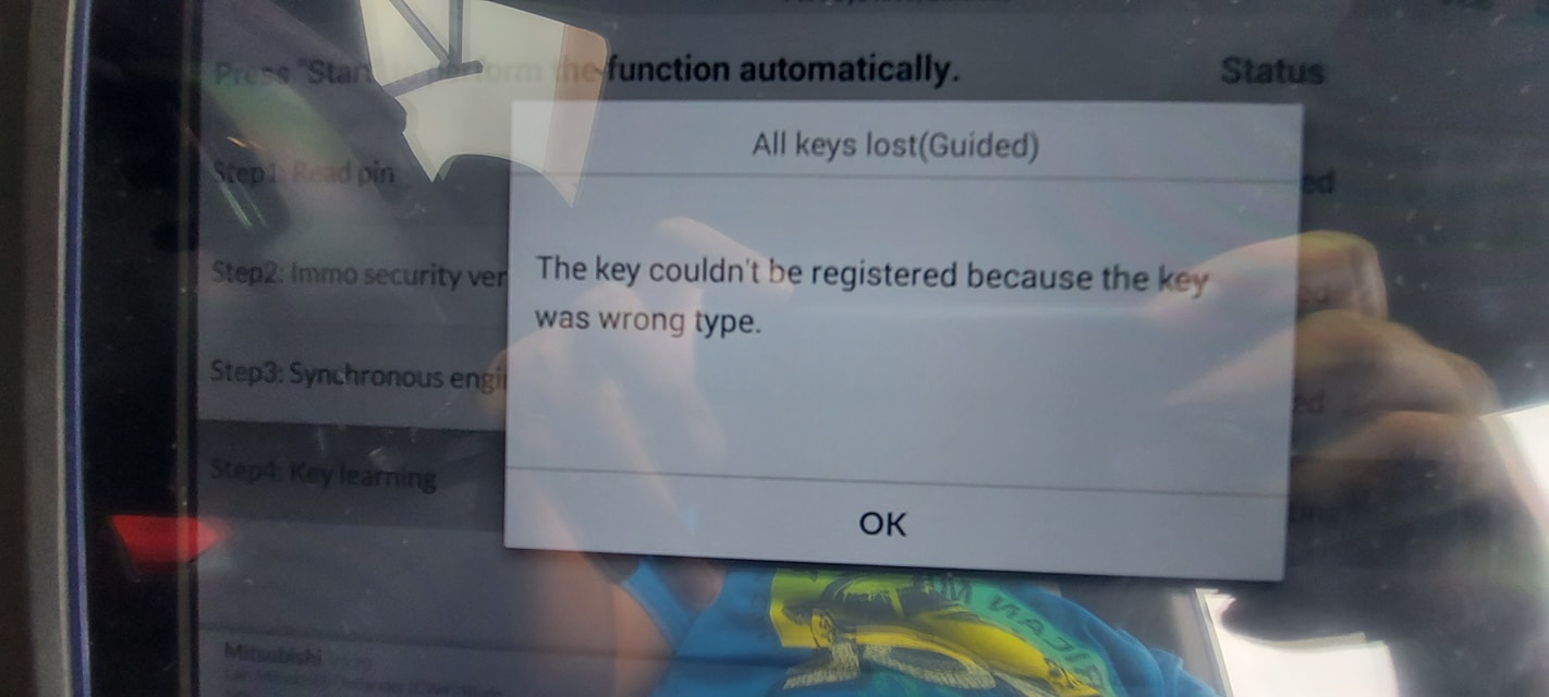 Key ID46 uses Autel IM608 for All Keys Lost Programming