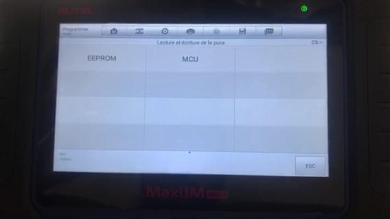 Autel IM508 does not display parameters