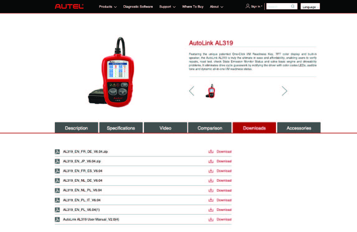 Frequently asked questions about upgrading Autel AutoLink AL419
