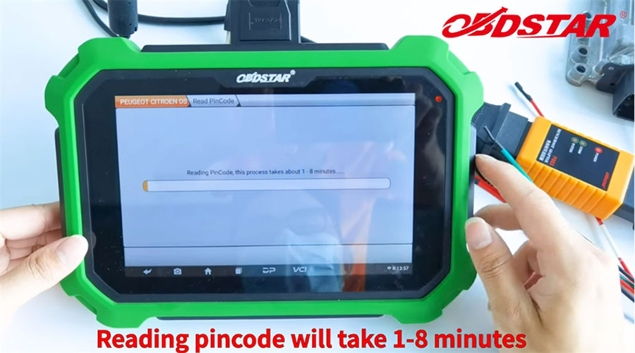 OBDSTAR P003 Kit reads ECM Pincode