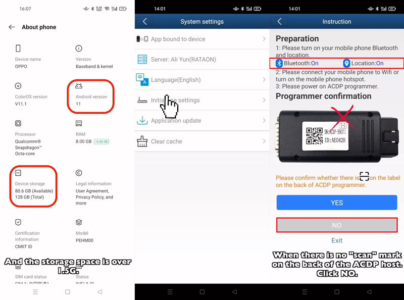 Yanhua Mobile APP Guide_Connect ACDP Host to Android Phone