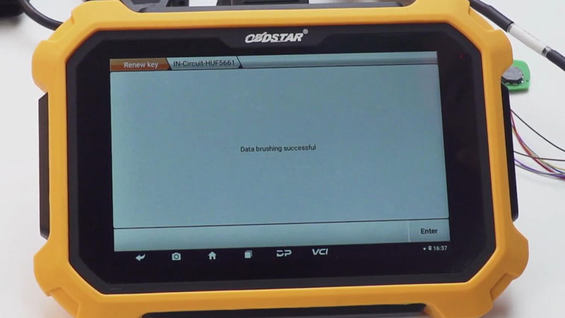 OBDSTAR X300 DP Plus refresh BMW key frequency (868MHz)