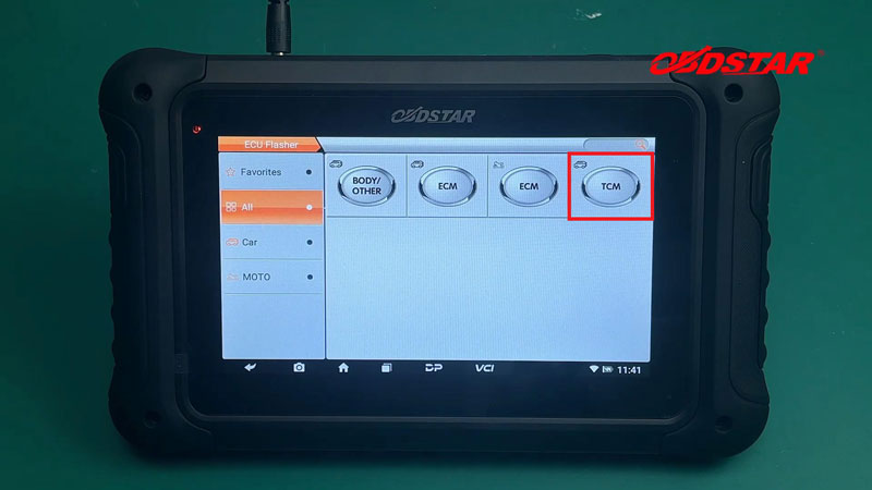 How to read and write BMW ZF 6HP19 flash with OBDSTAR DC706