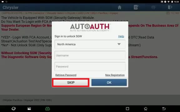 activate AutoAuth account on Launch X431 tool
