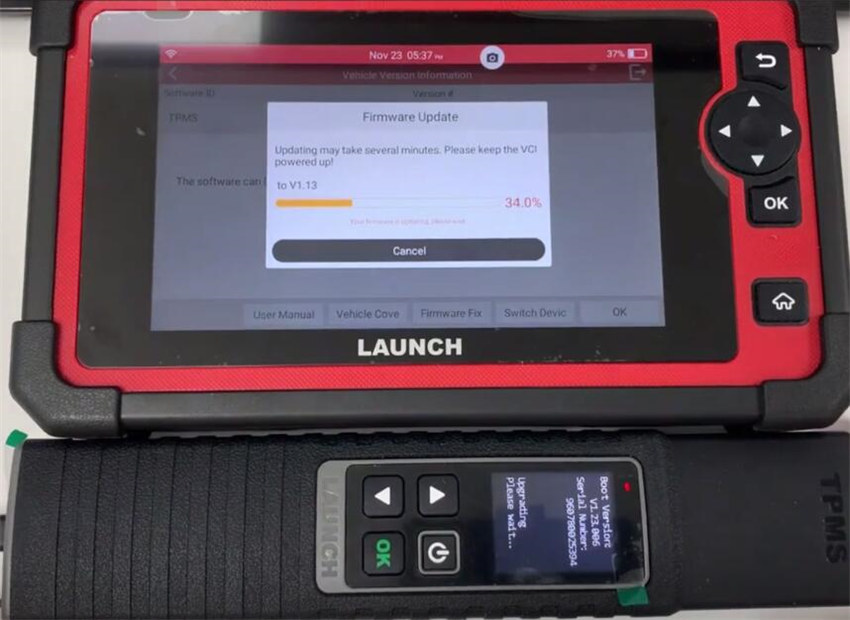Launch X431 CRP919E works with BST360 and TSGUN TPMS