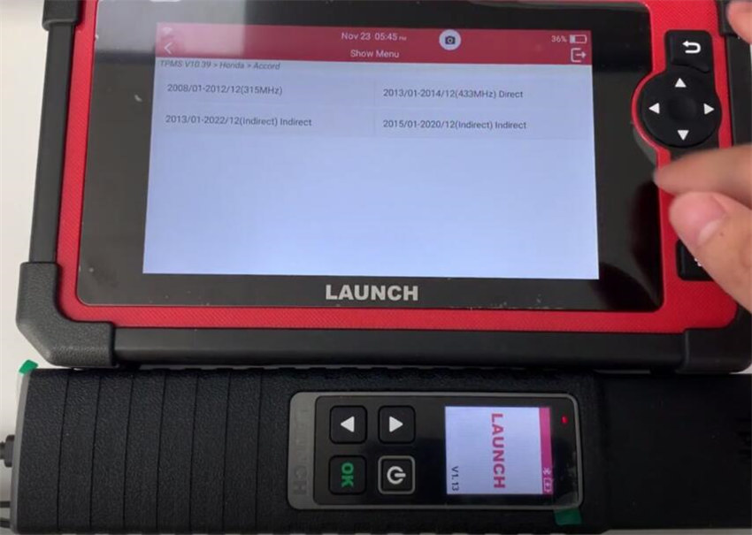 Launch X431 CRP919E works with BST360 and TSGUN TPMS