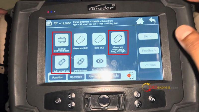 How to Programming 2015 Toyota Land Cruiser with Lonsdor K518 Pro