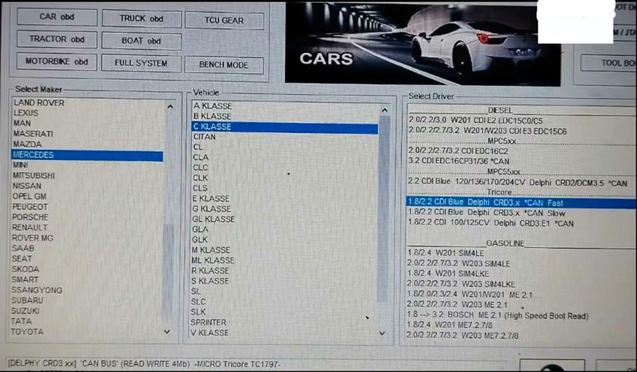 How to check pin wiring diagram of Foxflash OTB adapter connected to ECU