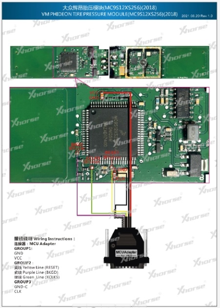 How to use Xhorse Multi-Prog to read and write Automotive Electronic Module Instruction