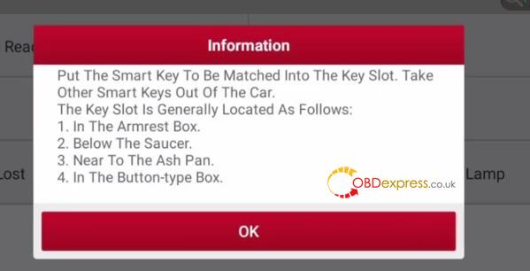 Launch X431 IMMO tool add keys for Buick Enclave 2020