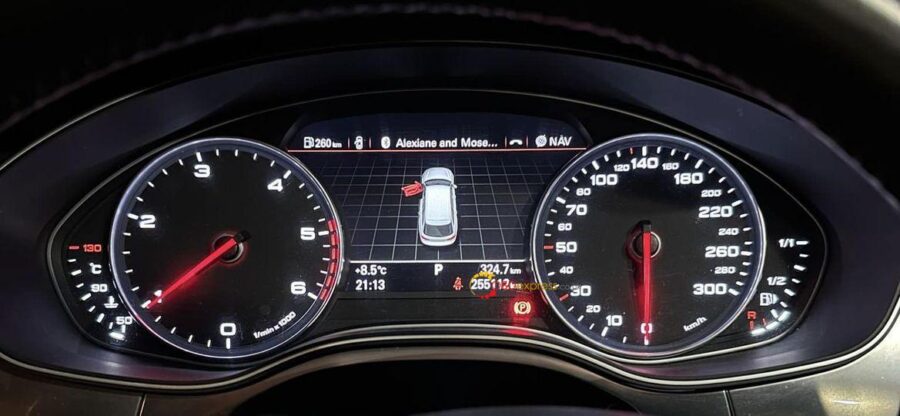 calibrate mileage of Audi Speedometer